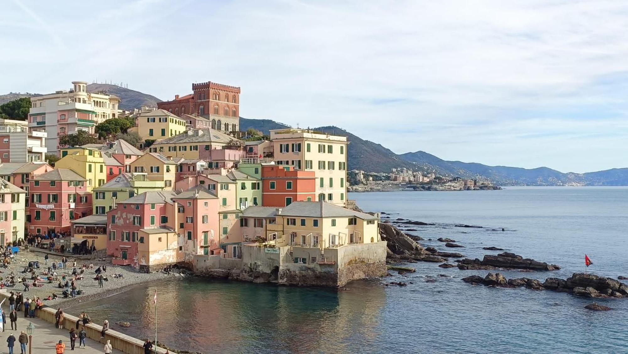 Le Grazie Sopra I Tetti Apartman Genova Kültér fotó